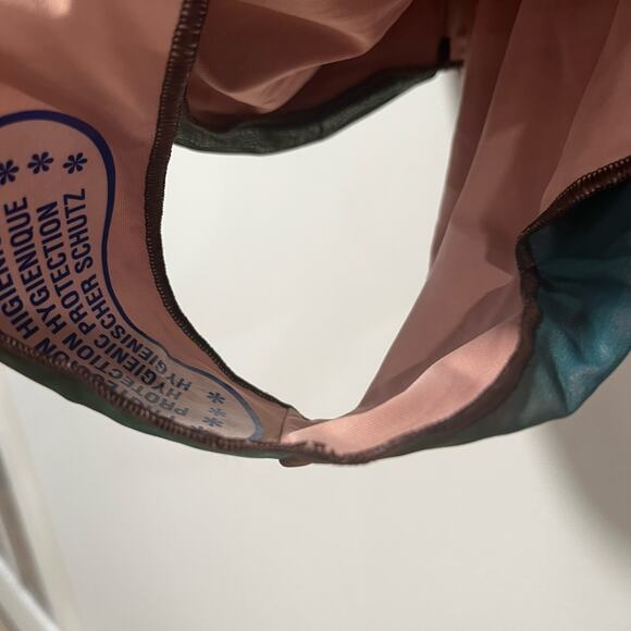 ZARA Printed Tulle Multicolored One Piece Swimsuit - Picture 9 of 9